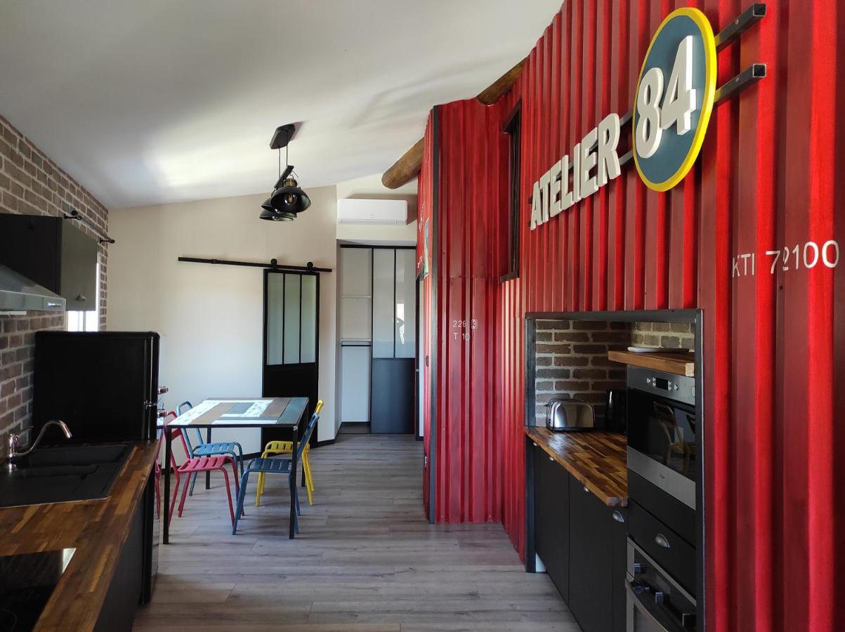 Apparts'Hotel La Ferme Du Gros Noyer Malaucene Bagian luar foto